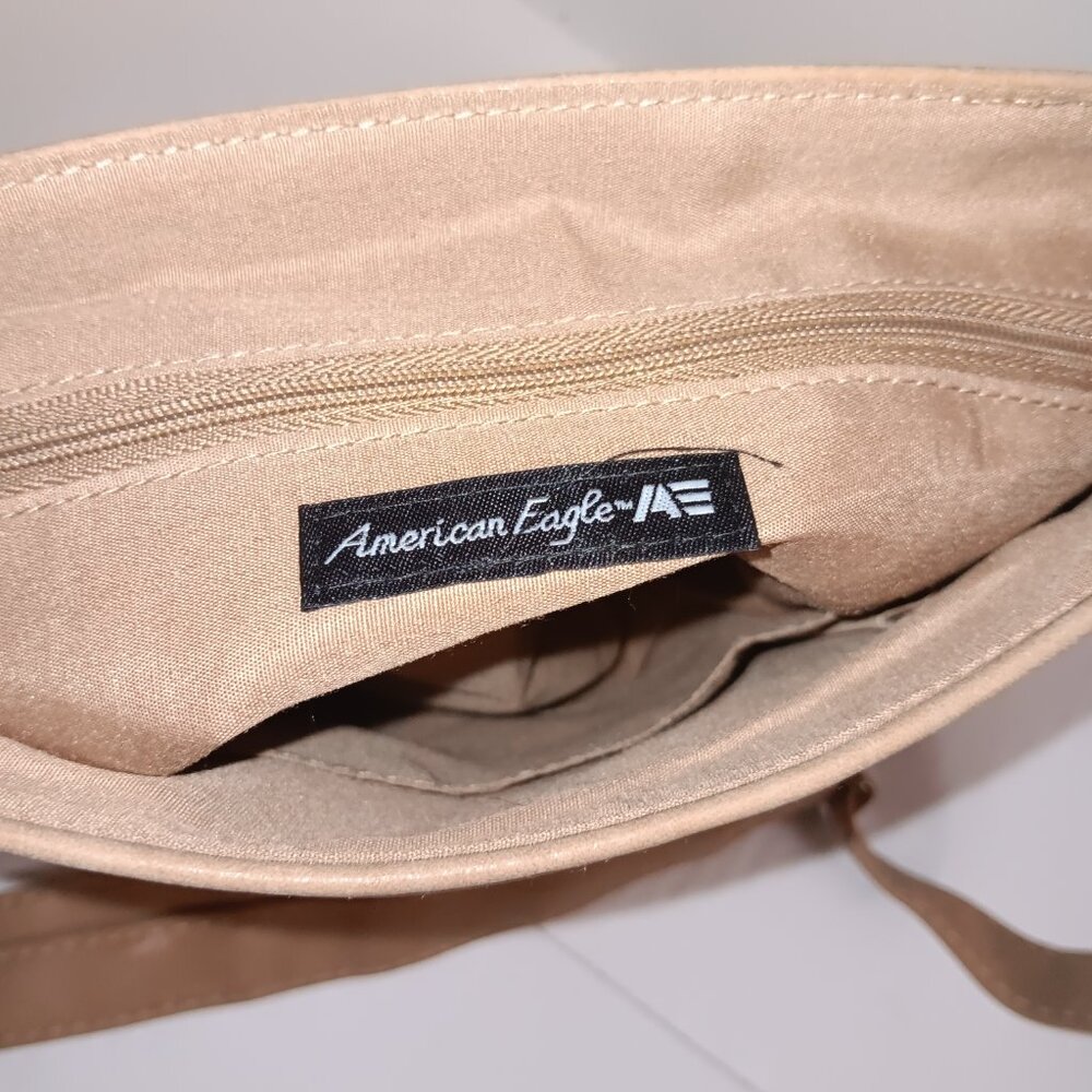 AMERICAN EAGLE BY PAYLESS BOHO HIPPIE CROSSBODY HANDBAG - Picture 6 of 10